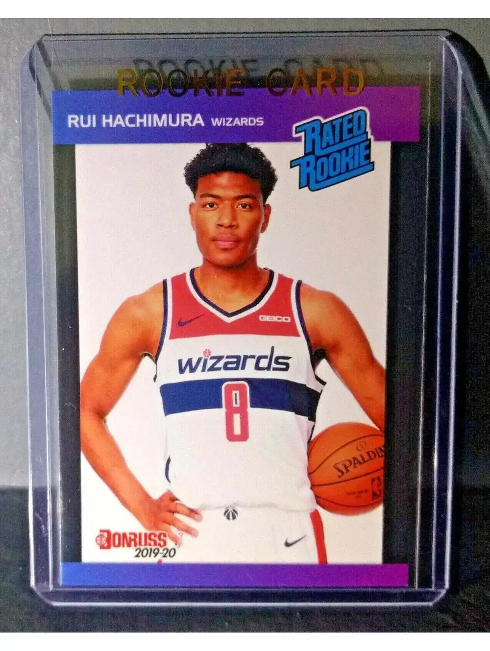 Rui Hachimura 2019-2020 Panini NBA #8 Rated Rookie Retro Card 1/3431